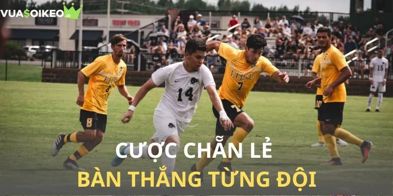 Xác định chẵn lẻ dựa trên bàn thắng của từng đội