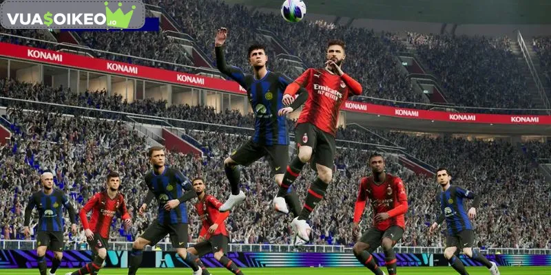 Bóng đá ảo là trò chơi được mô phỏng bằng AI