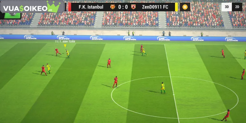 Bí quyết giành chiến thắng trong game đá bóng 11 người