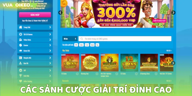 Hệ sinh thái game phong phú tại Happy Luke