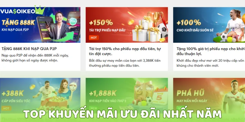 Nhiều thể loại khuyến mãi tha hồ dùng