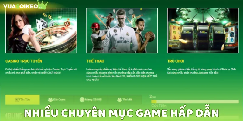 Kho game siêu khủng, không thể bỏ lỡ tại trang chủ FB88