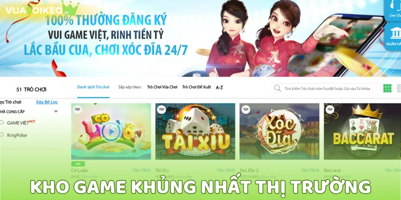 Kho cược sẽ không làm anh em nhàm chán